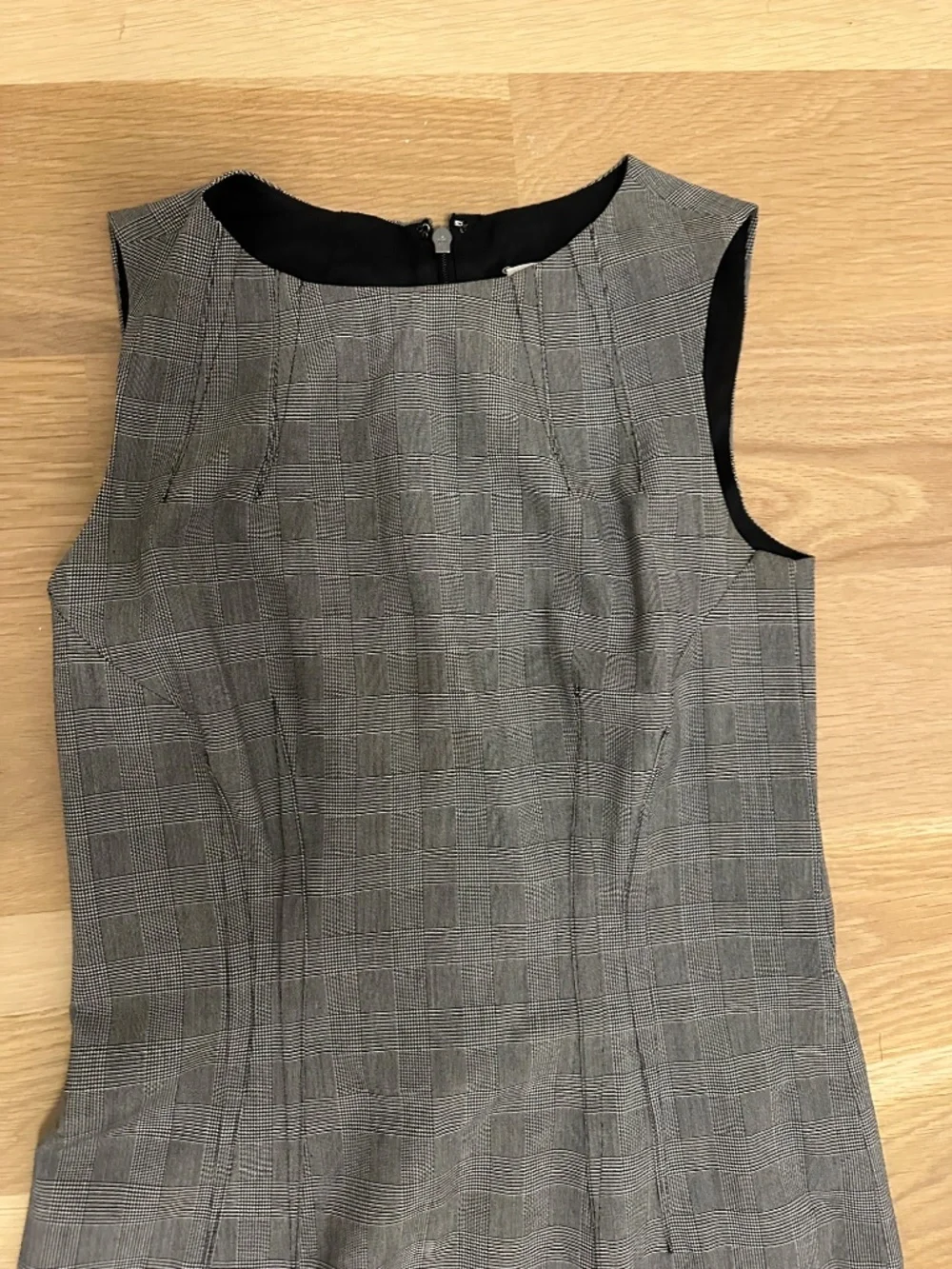 Michael Kors Plaid Dress Gray/Black Size 4